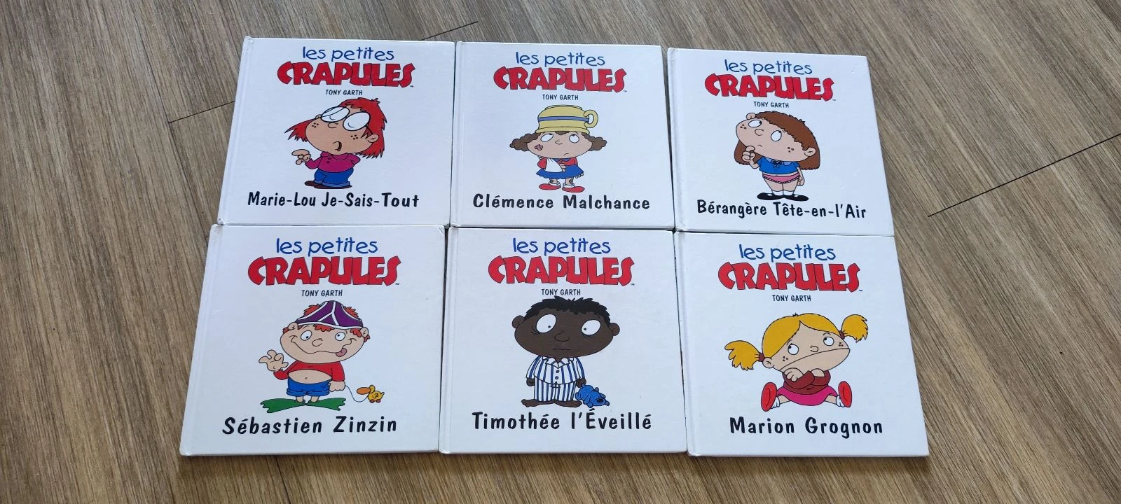 📚 Lot 6 Livres "Les Petites Crapules" - Éditions Atlas 2001